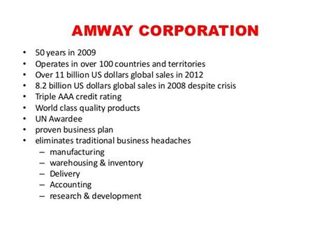 marketing plan of amway|Australian Regulator Plans Stress Test on Private Credit Risks.
